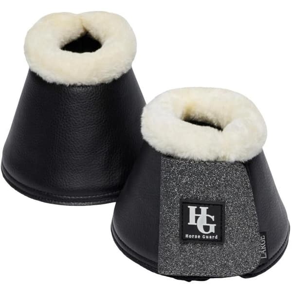 Glitterade hästskydd HorseGuard Leela - Grå - 2XL