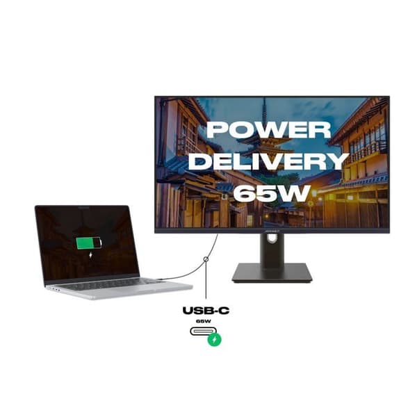 Ekran PC - JAPANNEXT - 27" - IPS - Full HD (1920x1080) - JN-IPS27FHDR-C65W-HSP