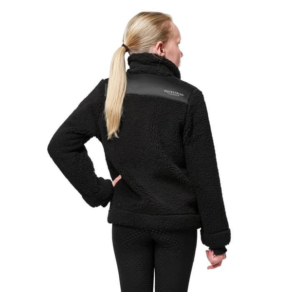 Flicka Polarfleece med dragkedja Equestrian Stockholm Teddy