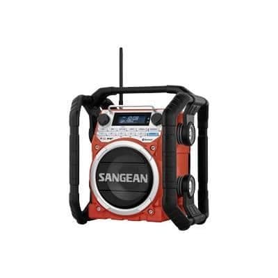 SANGEAN U4DBT Digital arbetsradio - Röd