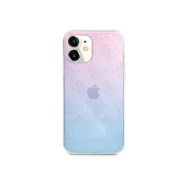 Guess-fodral för iPhone 12 Mini 5,4 hårt skyddstelefon 3D