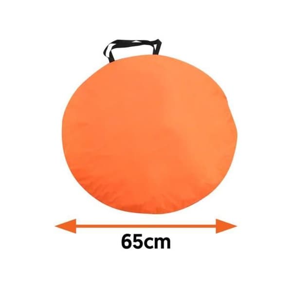 JUNIOR LX5015XQOR självfällbart strandtält orange