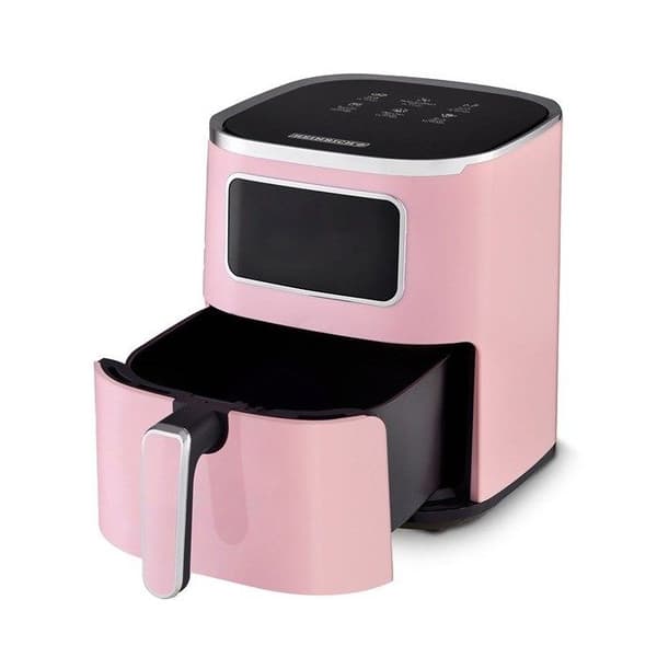 Luftfritös - HEINRICH'S - HFR 8216 - 5 L - 1450 W - Rosa