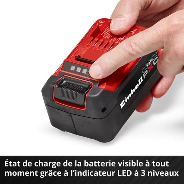 Einhell Batteri 5,2 Ah PXC PLUS (Litium-Ion, 18V, för alla Einhell PXC-enheter)