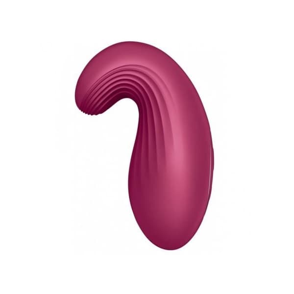 Klitorisstimulator - Satisfyer - Dipping Delight - Röd - Silikon - Vibrerande