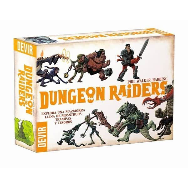 Brädspel - DEVIR - Dungeon Raiders - Fantasypussel - Blandat - Inomhus