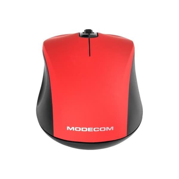 Optisk mus - ModeCom - MC-M10S - Trådbunden - USB - Röd - 3 knappar