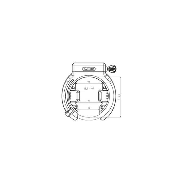 ABUS RAMLÅS GRANIT XPLUS™ 6950M