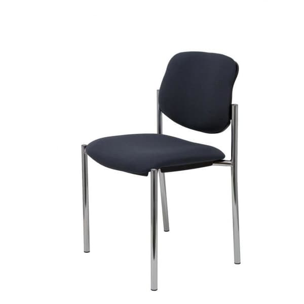 Sittmöbel - Villalgordo - Mörkgrå - Tyg BALI - Kromad ram - 4 ben