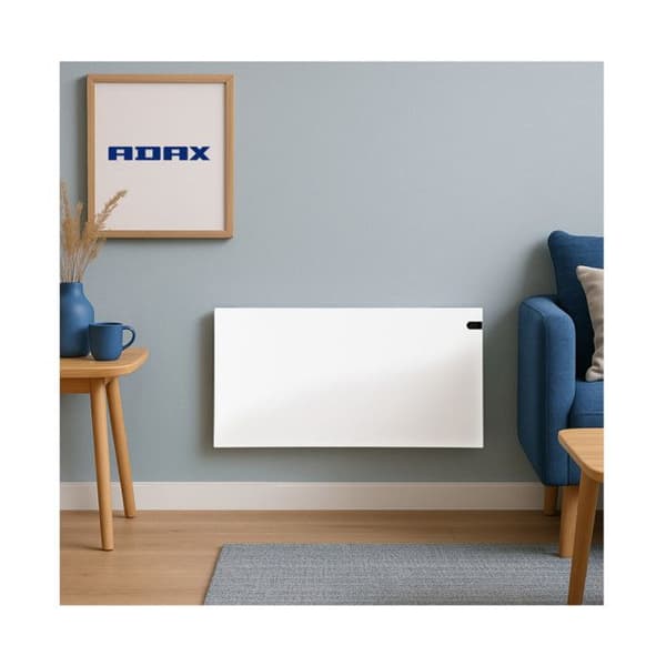 Elvärmare ADAX - Vit - 1000 W - 76,2 x 37 x 9 cm - Neo Basic NP10 KDT