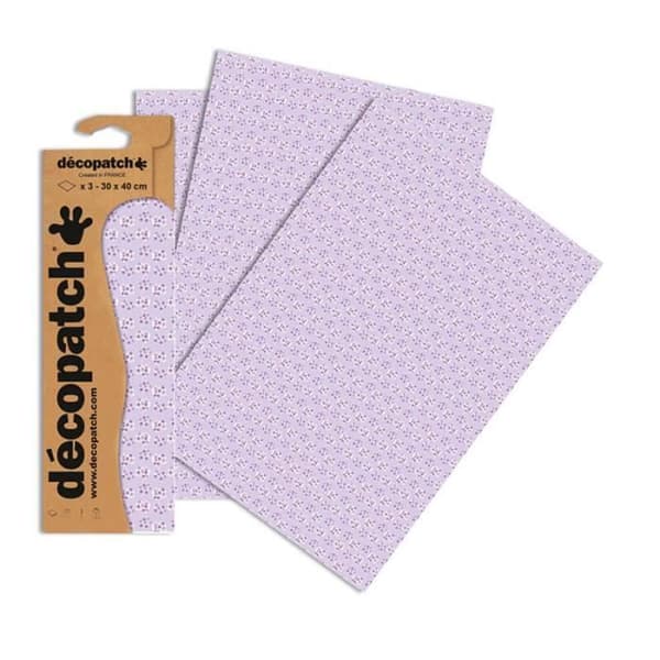 Dekopatch - Parme 740 - 3 Identiska Ark - Blandad - Barn