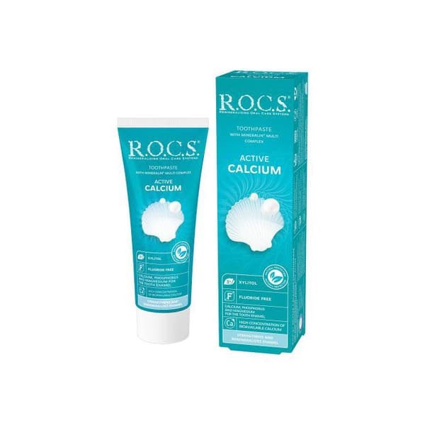 Tandkräm R.O.C.S. Kalcium Remineraliserande 75ml