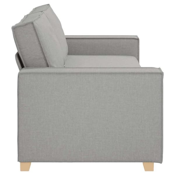 Bäddsoffa 3 platser Grå moln 180 cm Tyger
