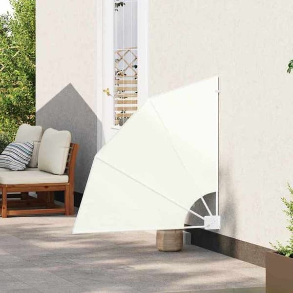 vidaXL Balkongskydd 115 x 115 cm Polyester 42000942