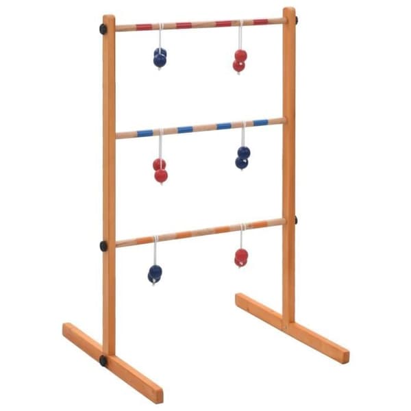 vidaXL Wooden Ladder Golf Game