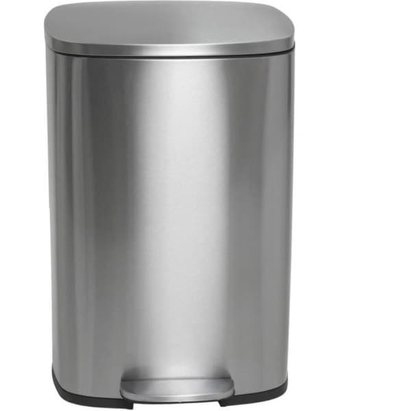 Köksavfallshink med Pedal - ADMIRAL - 50 L - Silver - Kitchen Move