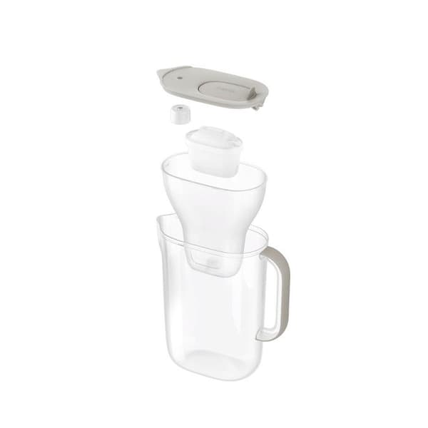 BRITA Style Essential MXPRO LED filtreringskaraff - 2,4 L, beige