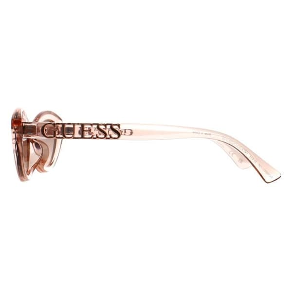 Guess GO00070 72F glänsande rosa bruna gradient solglasögon
