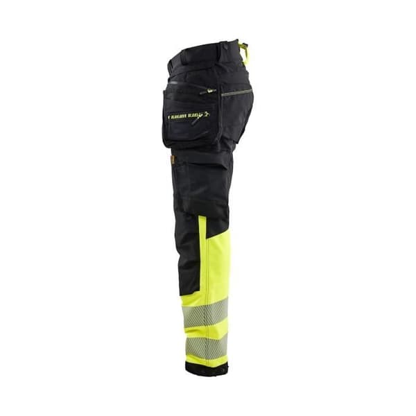 Blaklader 4D stretch arbetsbyxor med hög synlighet
