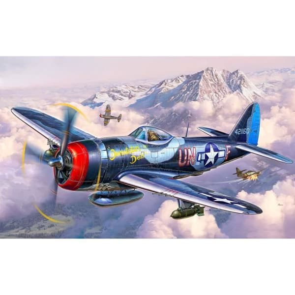 REVELL Model-Set P-47M Thunderbolt - Pojke - Från 10 år
