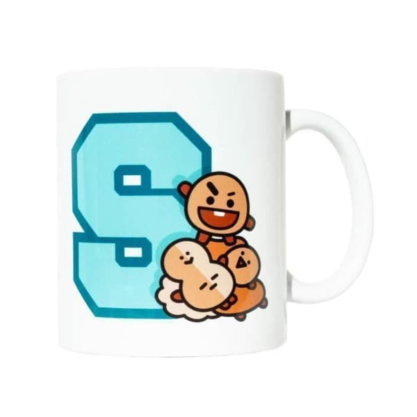Tasse - BT21 - Shooky - Keramik - 330 ml - Blå