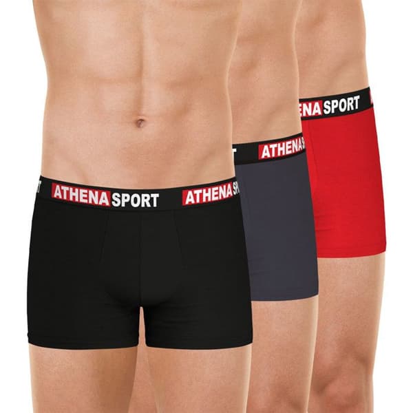 3-pack herrboxers Daily Sport Bomull Athena