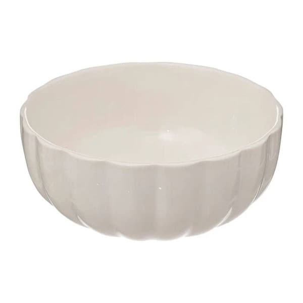 Set med 6 Skålar "Romy" 15cm Vit