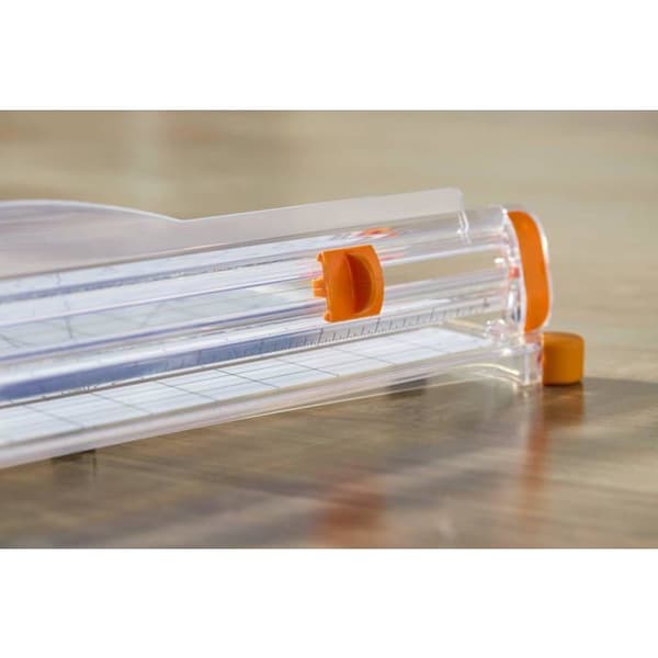 Massicot Fiskars SureCut A4 Stor Kapacitet Vit/Orange