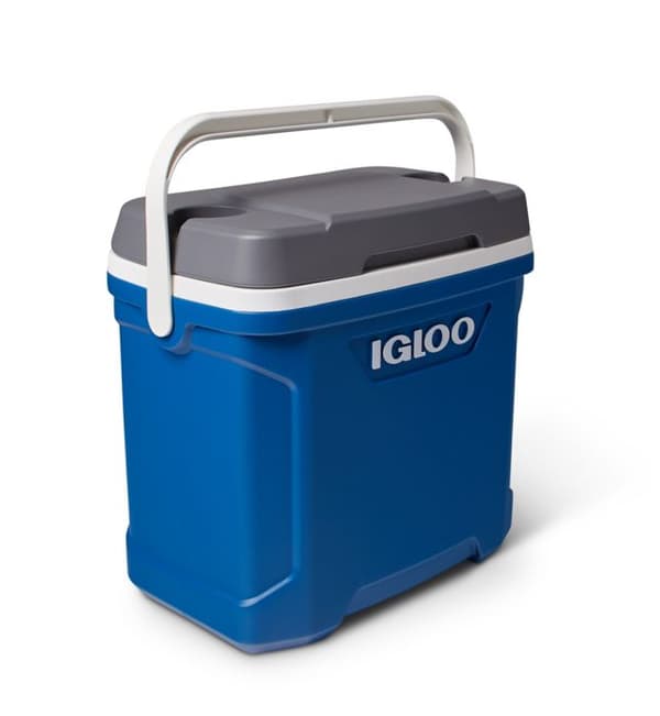 Kylbox - IGLOO - Latitude 30 - 28 L - Blå - Robust sits med mugghållare