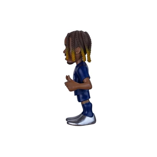 Figur - MINIX - Bradley Barcola - PSG - 12 cm - robust PVC - Utställningsbox