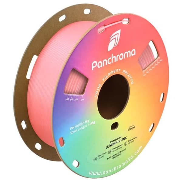 Filament 3D - Polymaker - PolyTerra PLA - Luminös Rosa - Bioplast - 1.75 mm