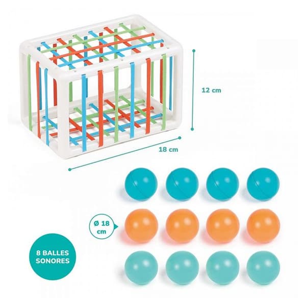 Lärande leksak Ludi Cube för manipulation