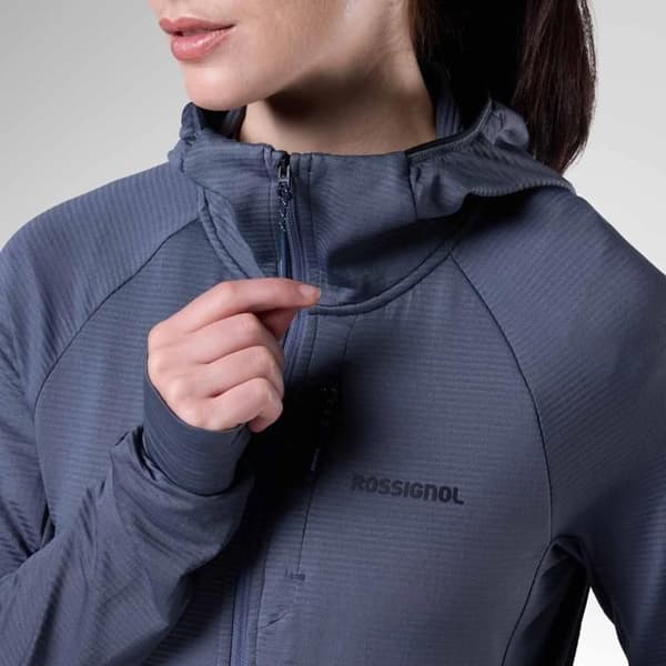Texturerad hoodie för kvinnor Rossignol