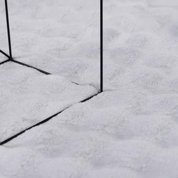 vidaXL Rektangulär Yta Matta SIROLO Grå 150 x 80 cm 42022765