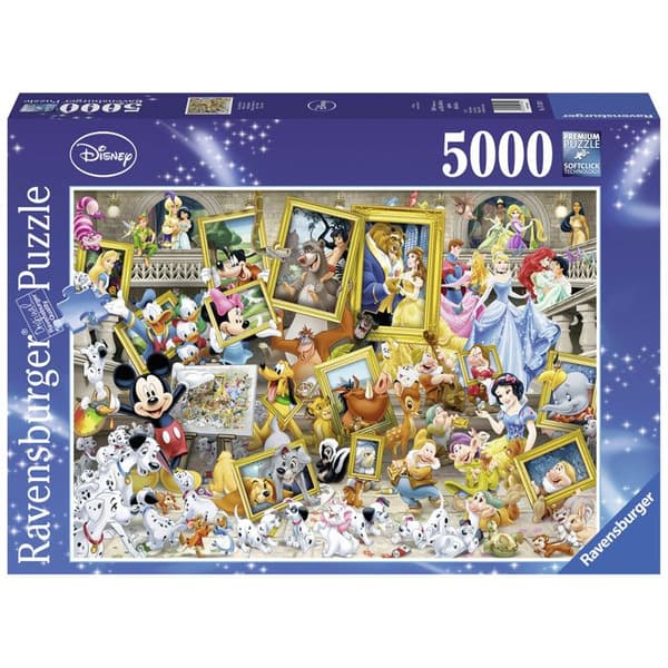 Pussel 5000 bitar: Mickey konstnären