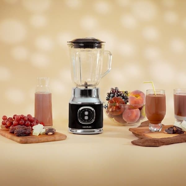 Cecotec Mixeur-blender RetroTwist Svart
