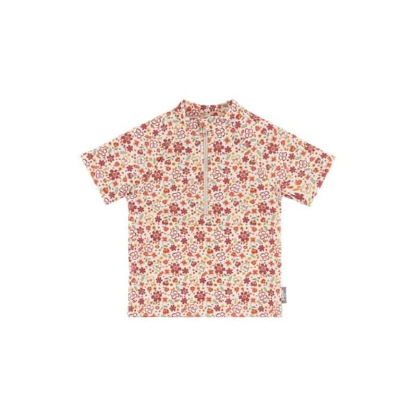 Baddräkt T-shirt flicka Sterntaler Blommor