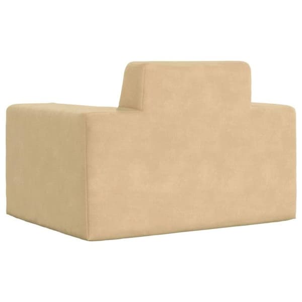 Barnsoffa Kräm Mjuk Plysch