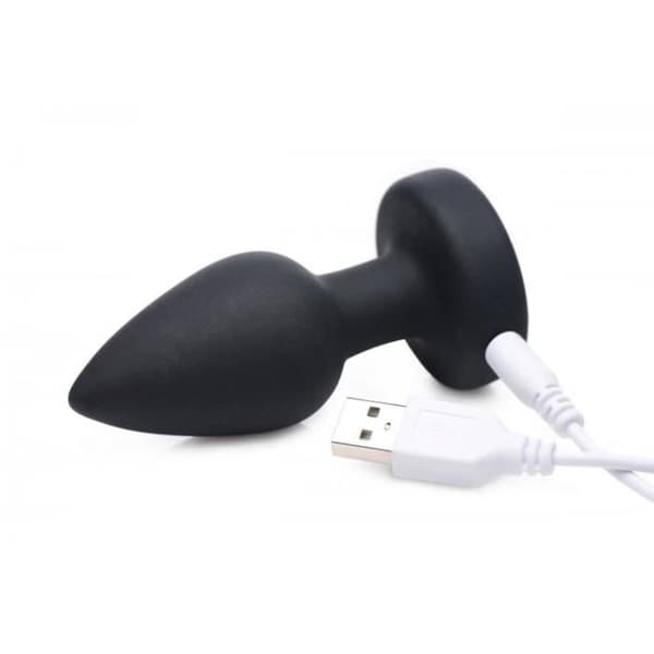 Booty Sparks - Vibrerande analplugg med LED-ljus - Liten