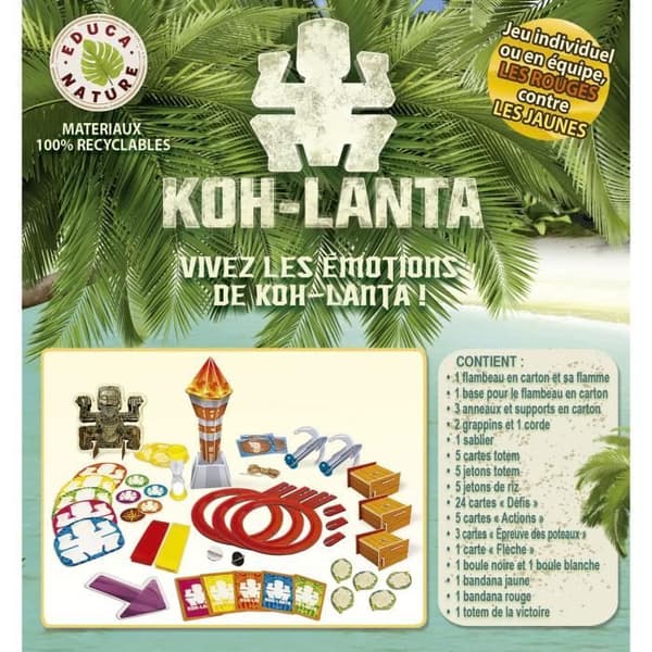 Koh Lanta - Brädspel - EDUCA