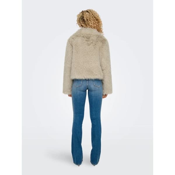 Faux fur jacka dam Only Manny