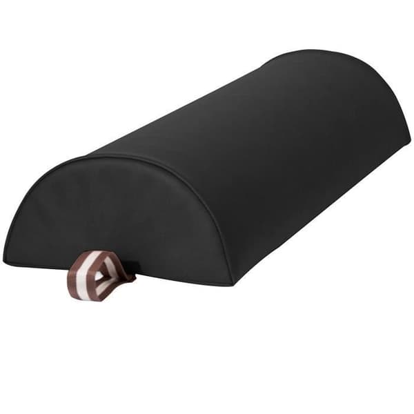 Master Massage D00275 - KVM SWITCH - Halvrund kudde Svart Storlek L 23 cm