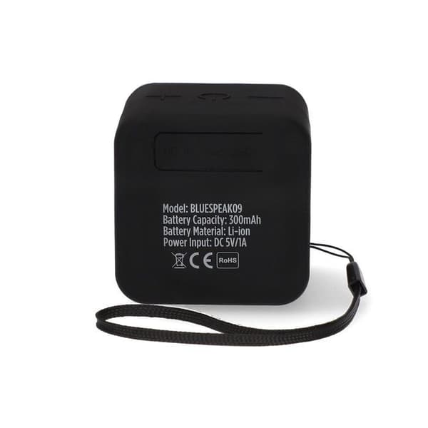 Bluetooth-högtalare - Kubic - Box - 5W - Svart - IPX5 - 300 mAh