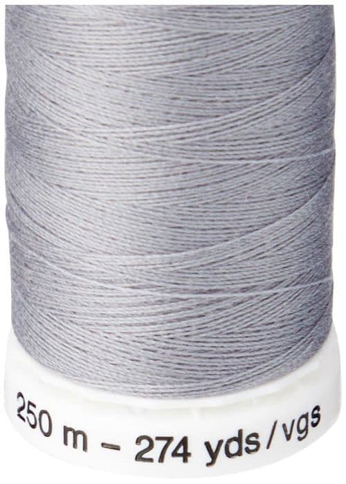 Gutermann Polyestertråd 250 m - Grå silver (0040)