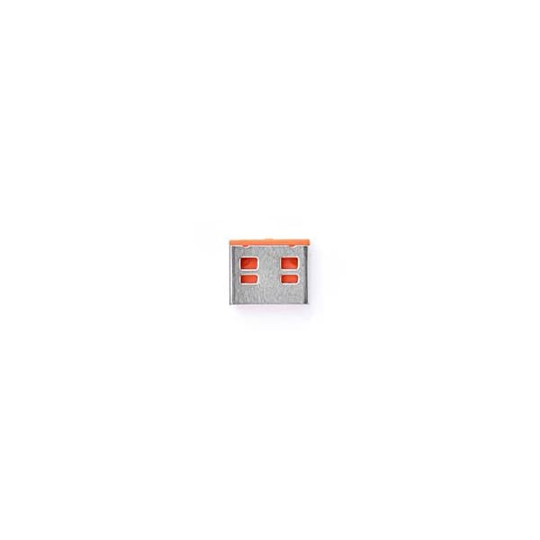 USB-A portblocker - Smart Keeper - UL03P2OR - 100-pack - Orange