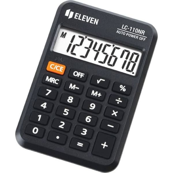 Pocket calculator - ELEVEN - LC110NR - Compact - Lightweight - 3 key memory