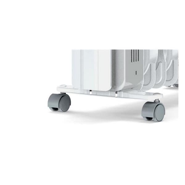 Oljebaserad värmaren - ORSO - 2000W - Vit - Tyst - Mobil