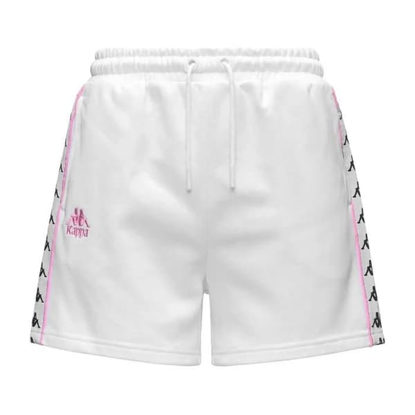 Kort dam Kappa Banda Ivissa 222 - vit/rosa prisma