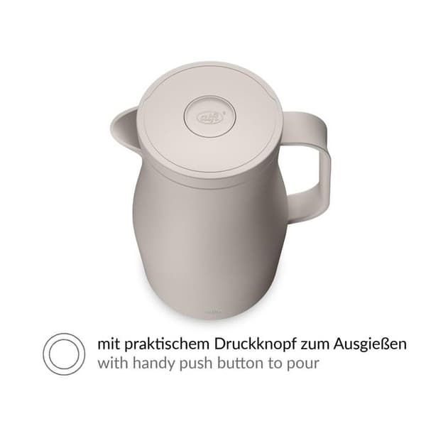Isolerad kanna ECONSCIOUS, 1 liter, beige