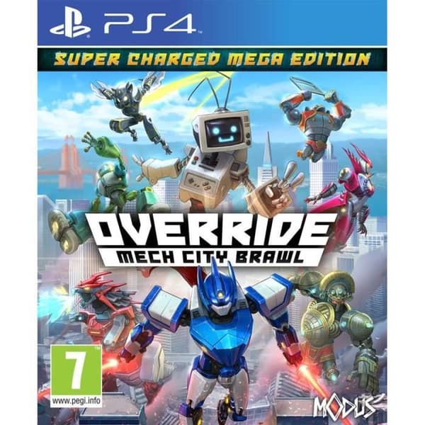 Override: Mech City Brawl - Super Charged Mega Edition PS4-spel